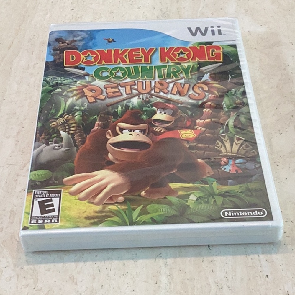 New Factory Sealed Donkey Kong Country Returns Nintendo Wii Game - Picture 7 of 9